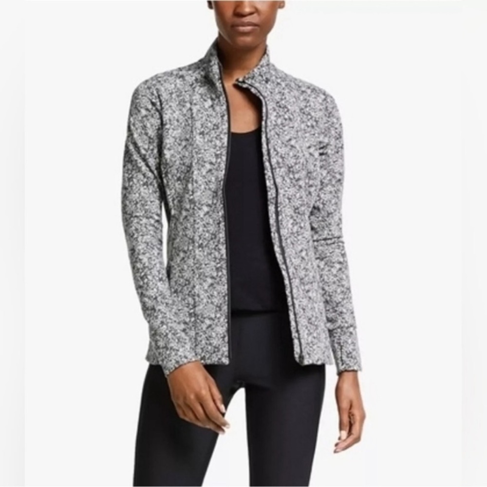 NWOT - Athleta Women’s Shanti Moonflower Jacquard Textured Jacket